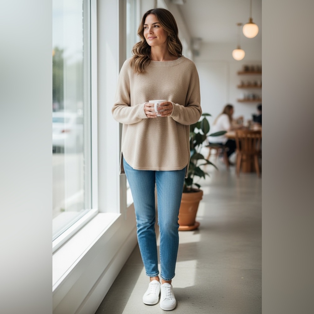 Philosophy knit sweater